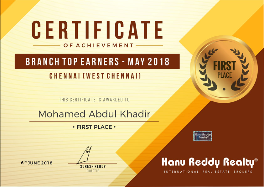 Certificates