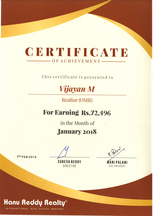 Certificates