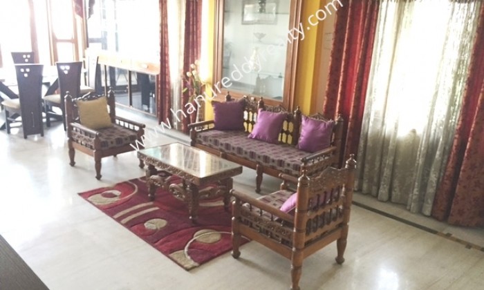 6 BHK Independent House for Rent in Banjara Hills