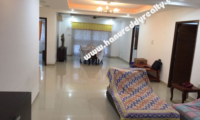 3 BHK Flat for Rent in Gachibowli