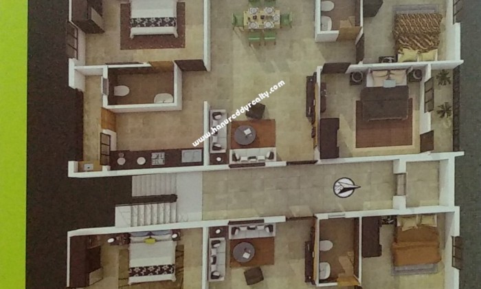 3 BHK Flat for Sale in Kondapur