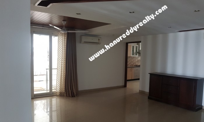 3 BHK Flat for Rent in Banjara Hills