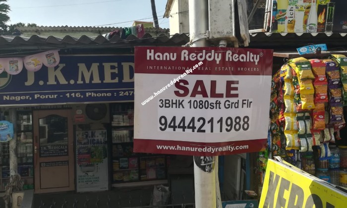 3 BHK Flat for Sale in Porur