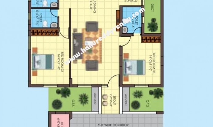  BHK Flat for Sale in G.V. Residency