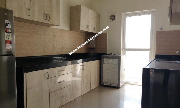 3 BHK Flat for Rent in Hitechcity