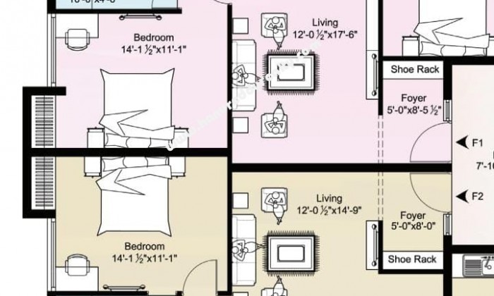 3 BHK Flat for Sale in Kotturpuram