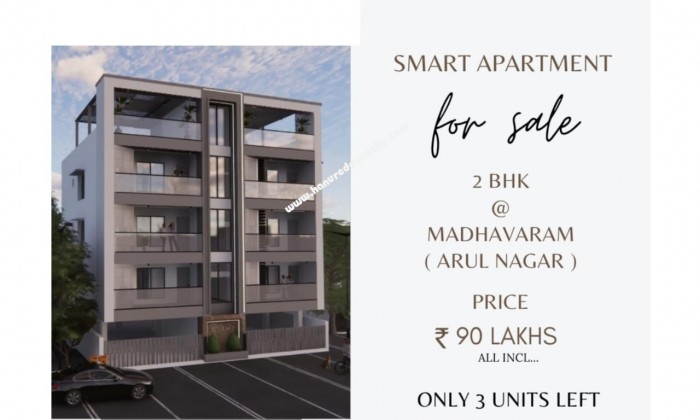 2 BHK Flat for Sale in Madhavaram