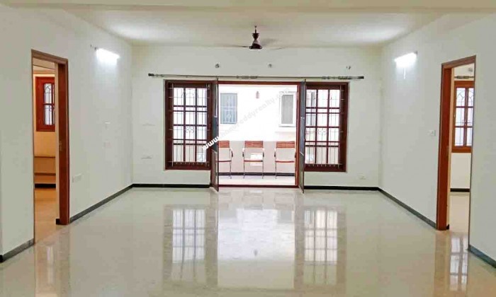 3 BHK Flat for Rent in Saibaba Colony