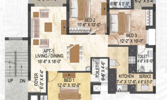 3 BHK Flat for Sale in Tirumangalam