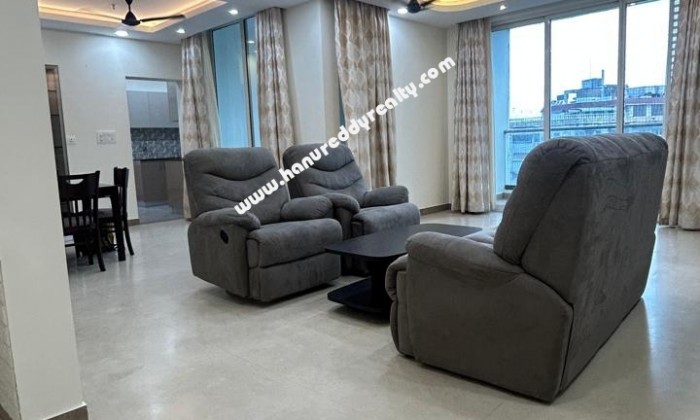 3 BHK Flat for Rent in Raja Annamalaipuram