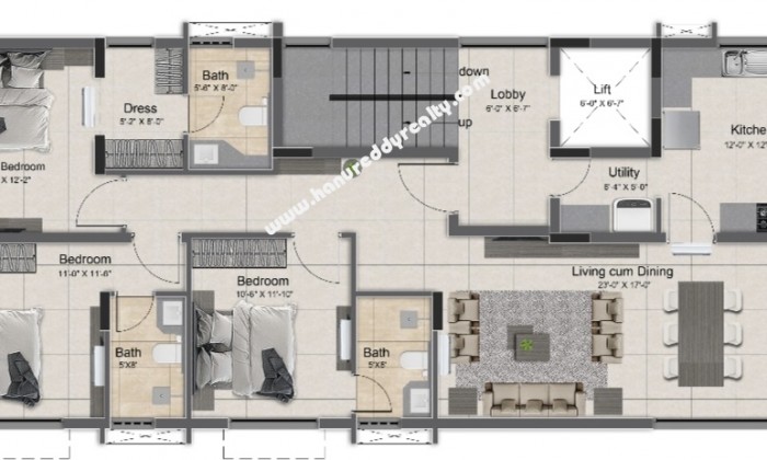 3 BHK Flat for Sale in Nungambakkam