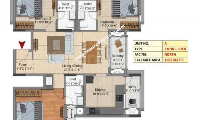 3 BHK Flat for Sale in Nungambakkam