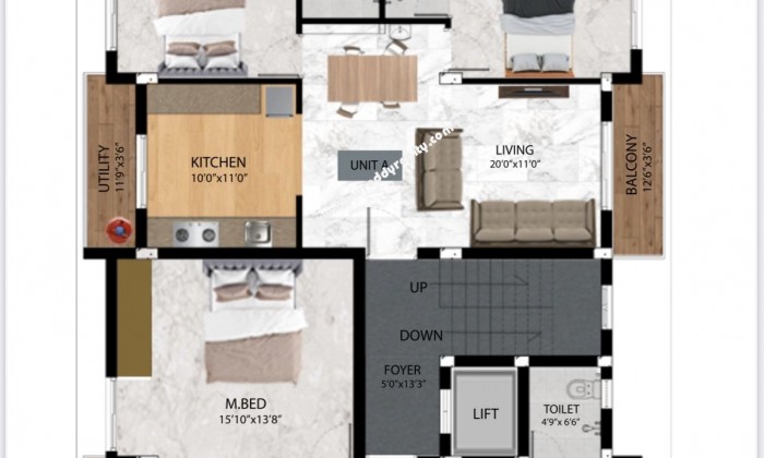 2 BHK Flat for Sale in Ambattur