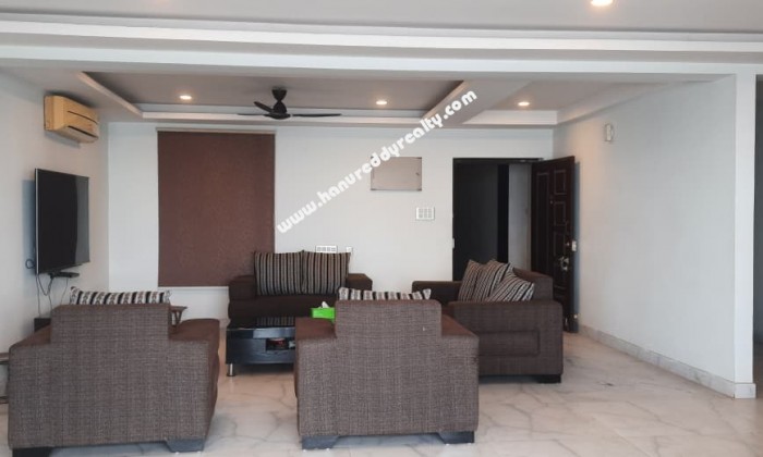 3 BHK Flat for Rent in Beach Road