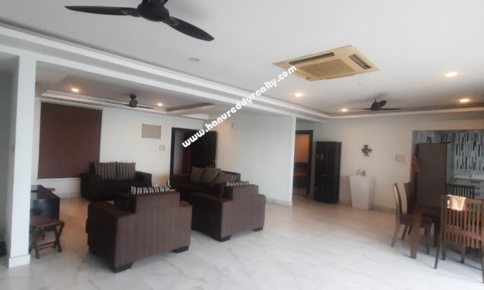 3 BHK Flat for Rent in Beach Road