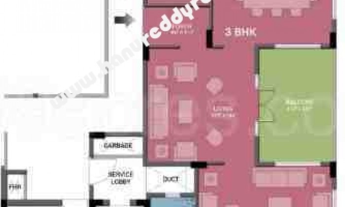 3 BHK Flat for Rent in Perungudi