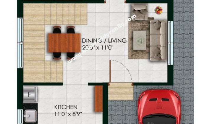 4 BHK Villa for Sale in Neelankarai