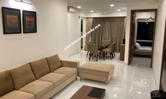 3 BHK Serviced Apartments for Rent in Kanathur