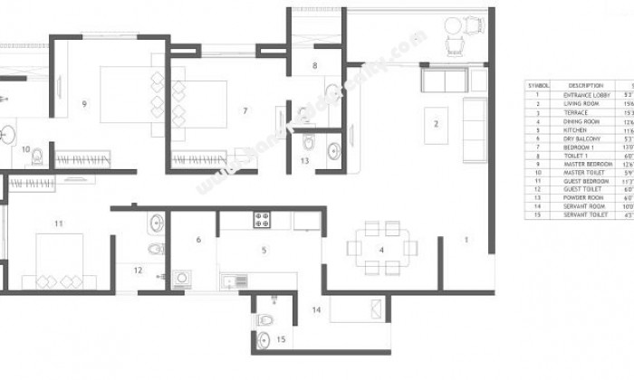 3 BHK Flat for Sale in Wadgaon Sheri