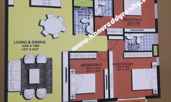 3 BHK Flat for Sale in Sholinganallur