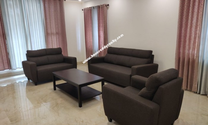 3 BHK Flat for Rent in Kotturpuram