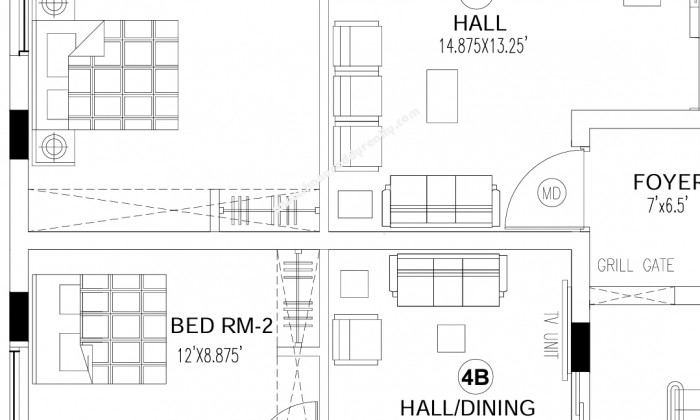 2 BHK Flat for Sale in Nanganallur