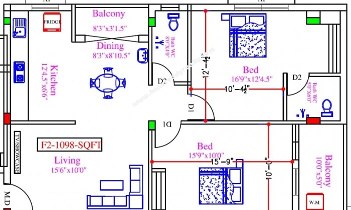 2 BHK Flat for Sale in Thoraipakkam