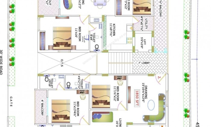 3 BHK Flat for Sale in Kondapur