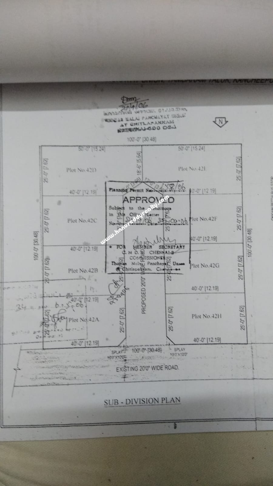 CMDA Approved Plots For Sale at Okkiyam Thoraipakkam, ChennaiChennai