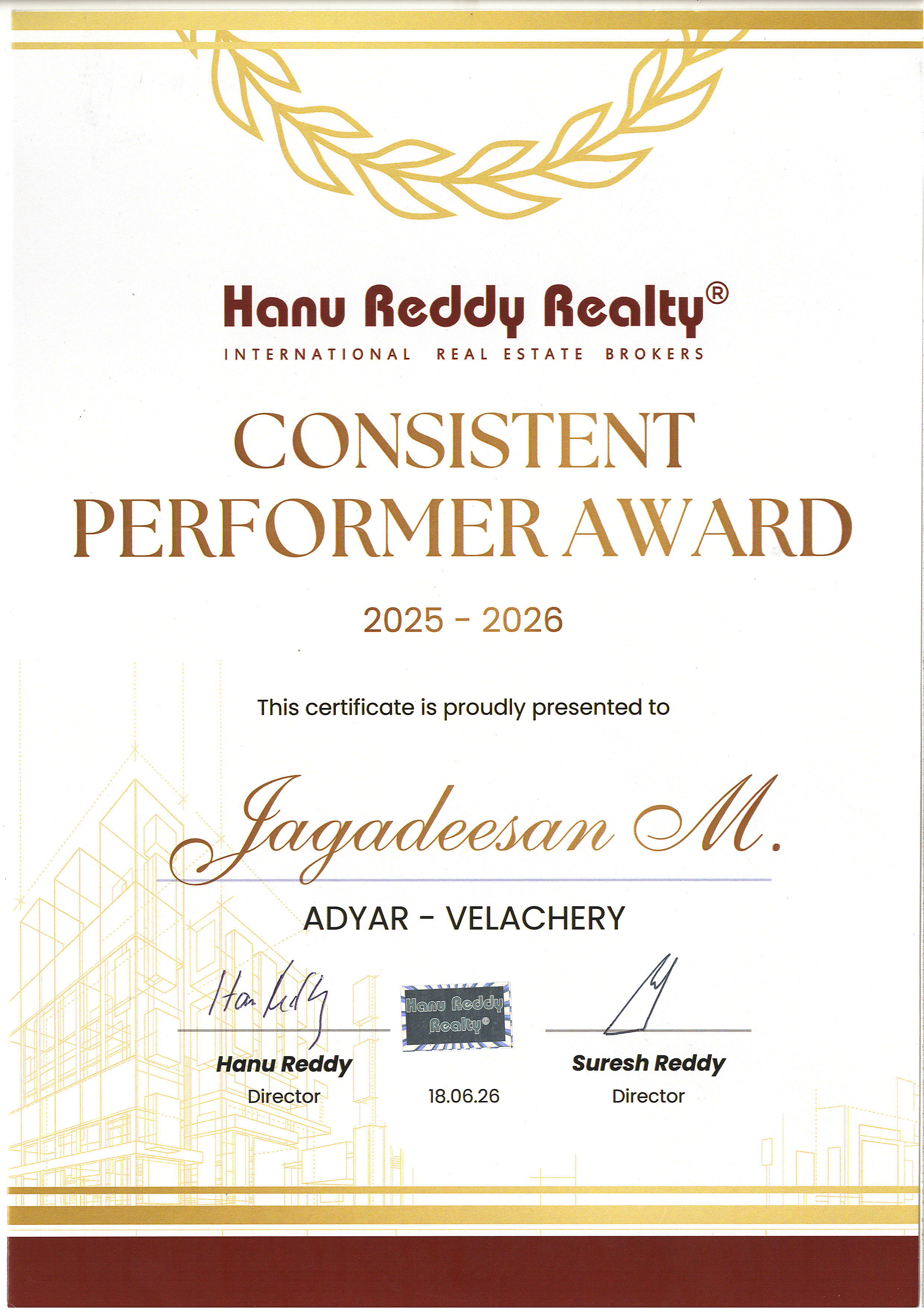 Certificates