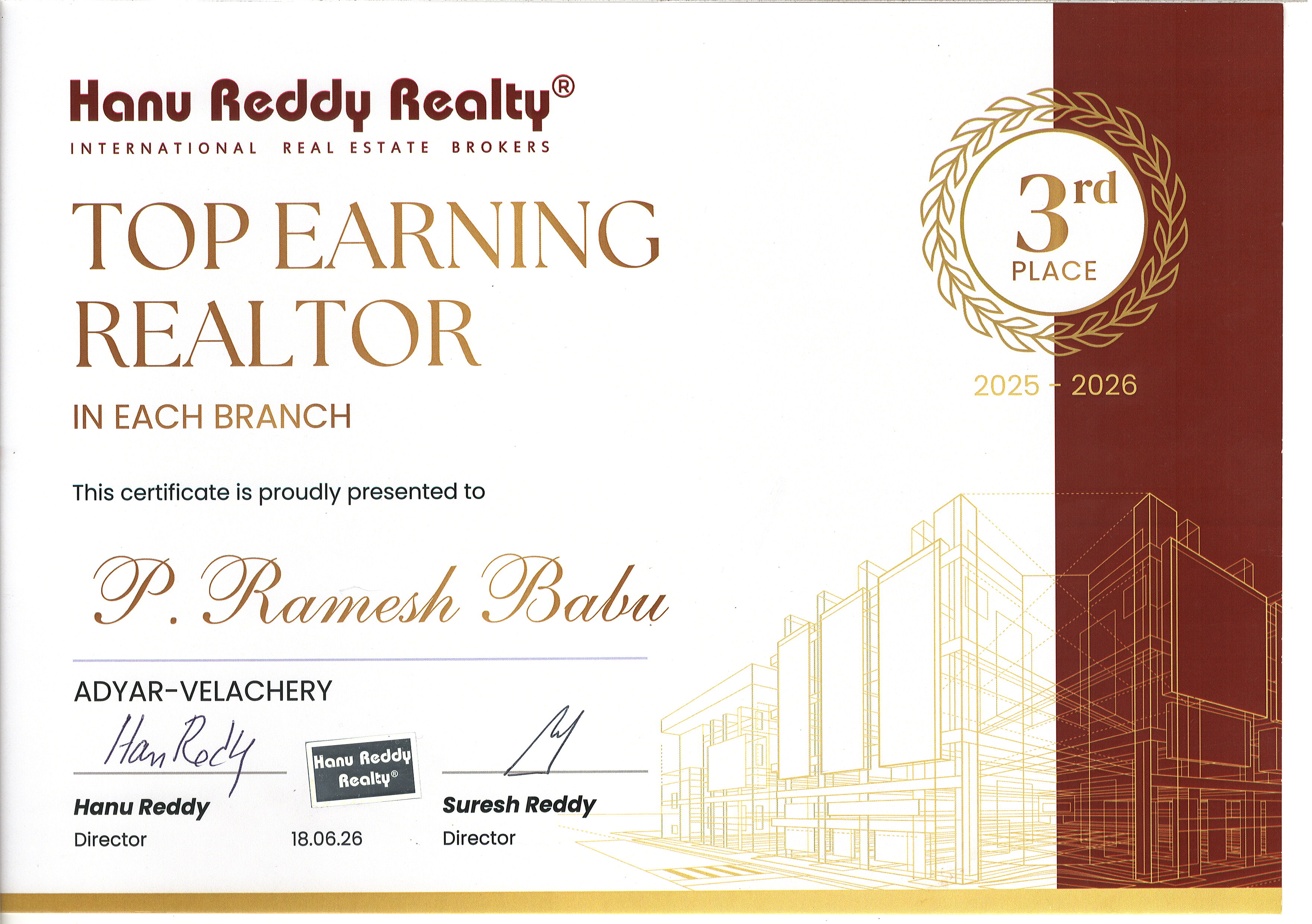 Certificates