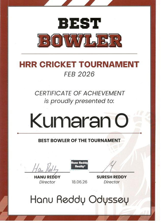 Certificates
