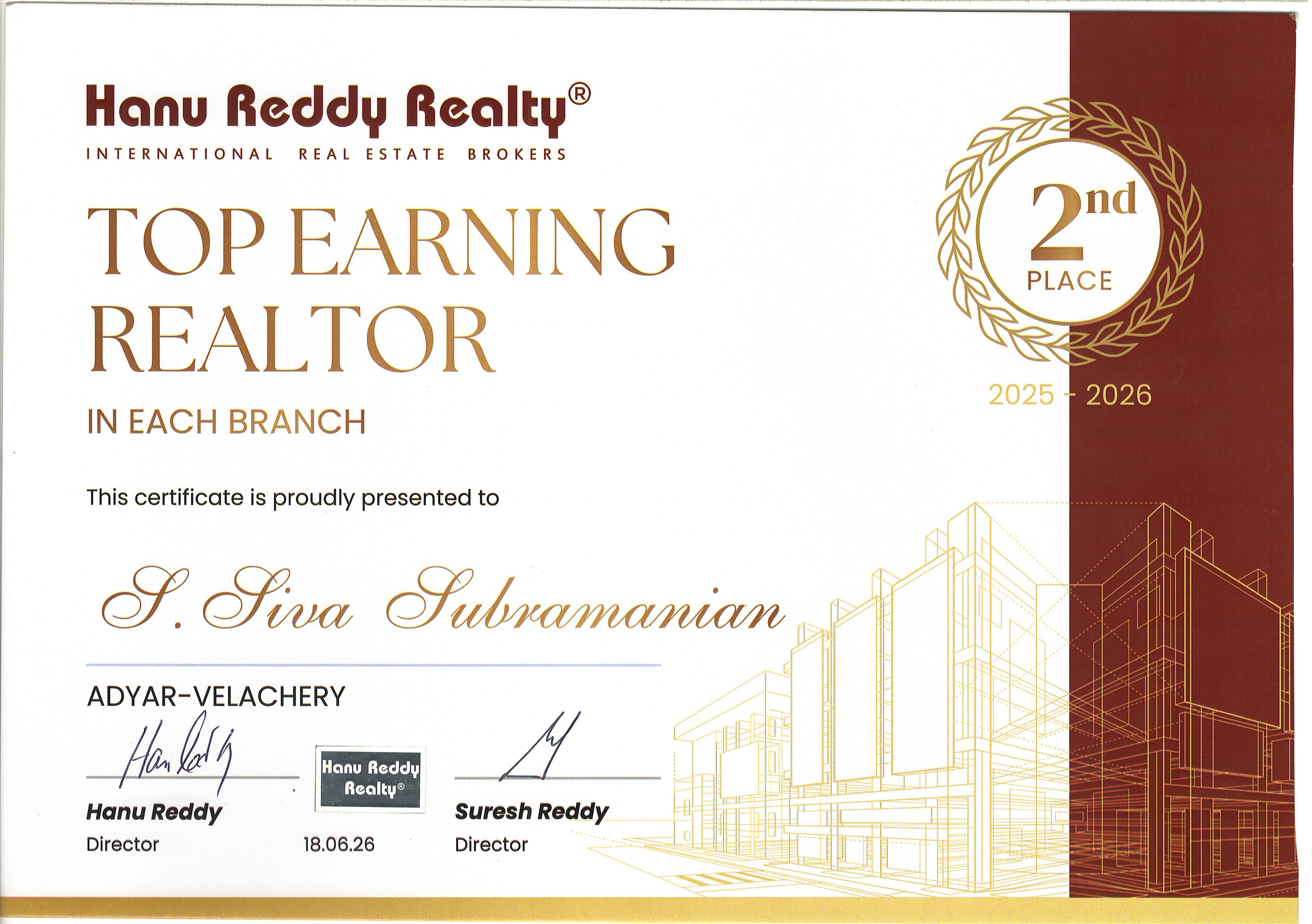 Certificates