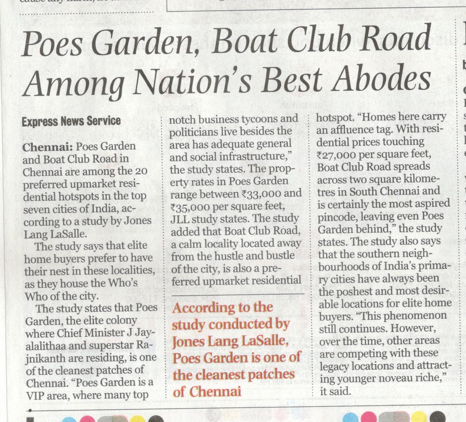 Poes Garden, Boat Club Road Among Nation\